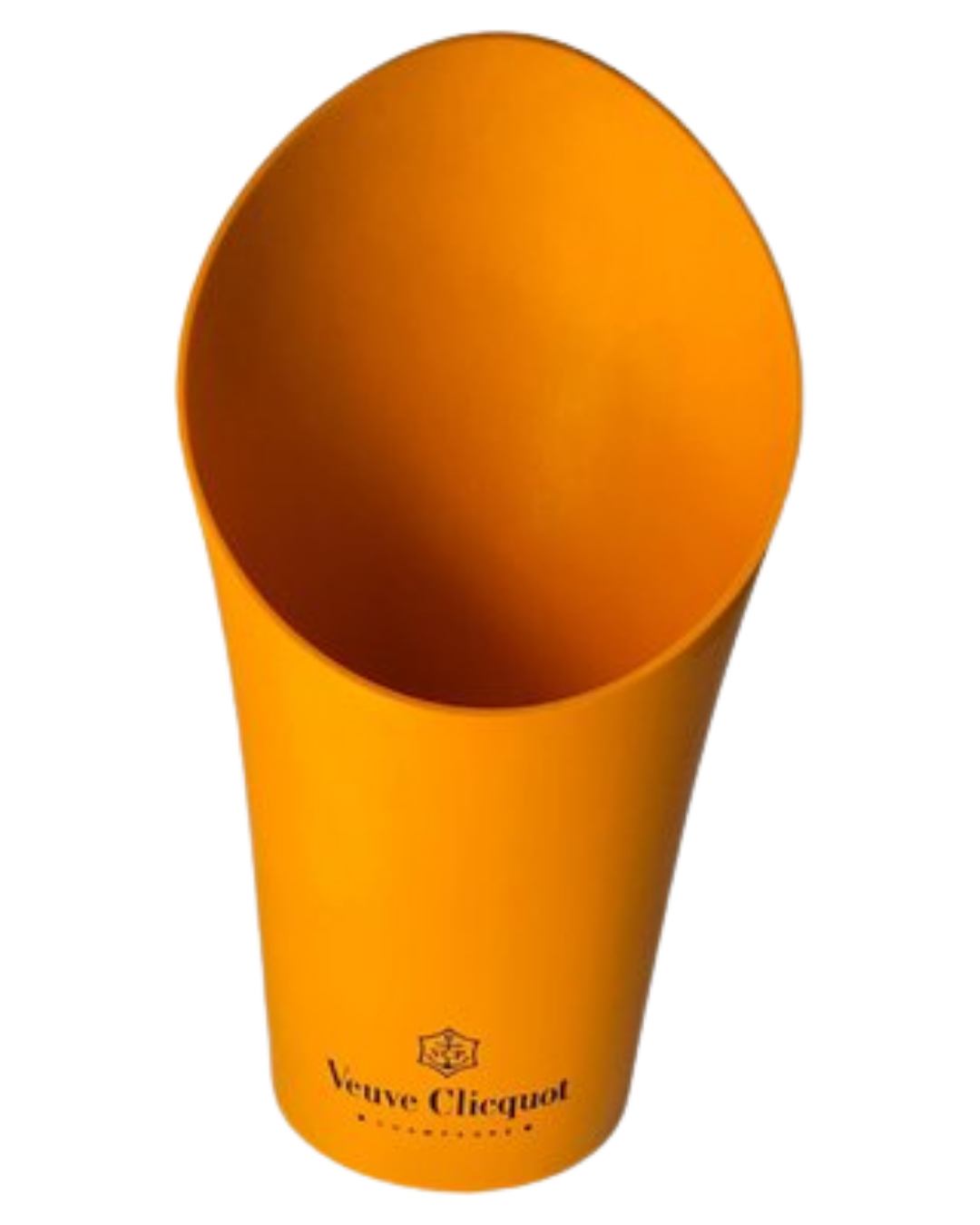 Cubitera para champán Veuve Clicquot de plástico Naranja, Francia, siglo XX