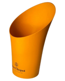 Cubitera para champán Veuve Clicquot de plástico Naranja, Francia, siglo XX
