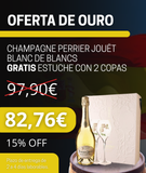 Combo Perrier-Jouët Blanc de Blancs + Coffret 2 Flutes
